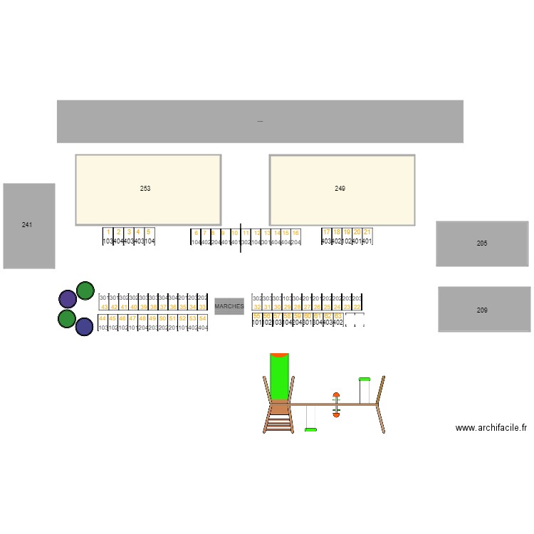 JPR 253 249. Plan de 0 pièce et 0 m2