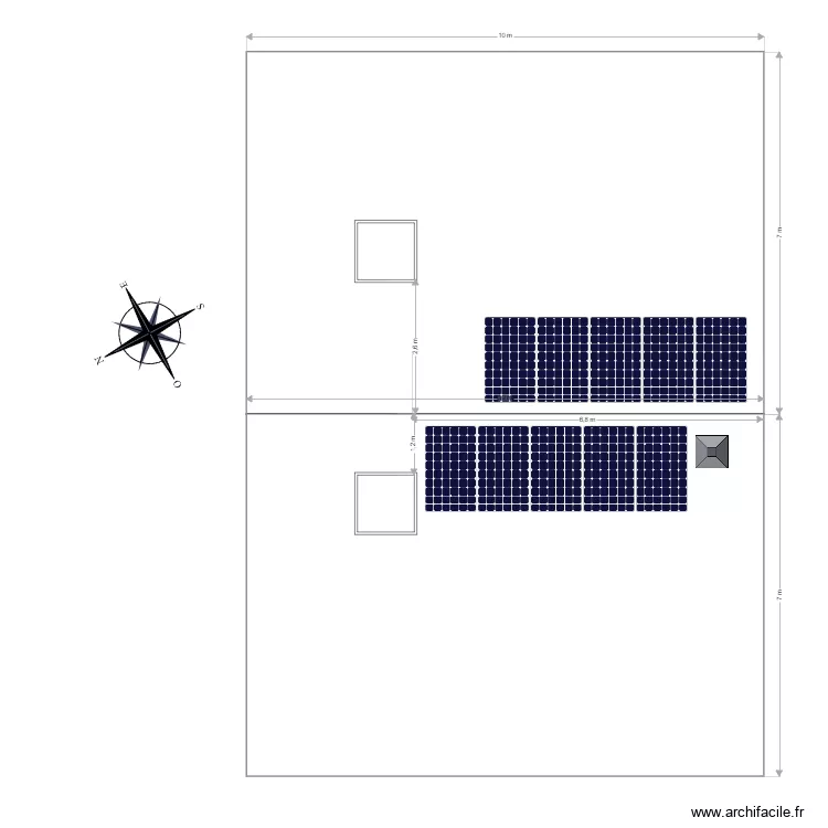 MAISON KELLER OLIVIER. Plan de 