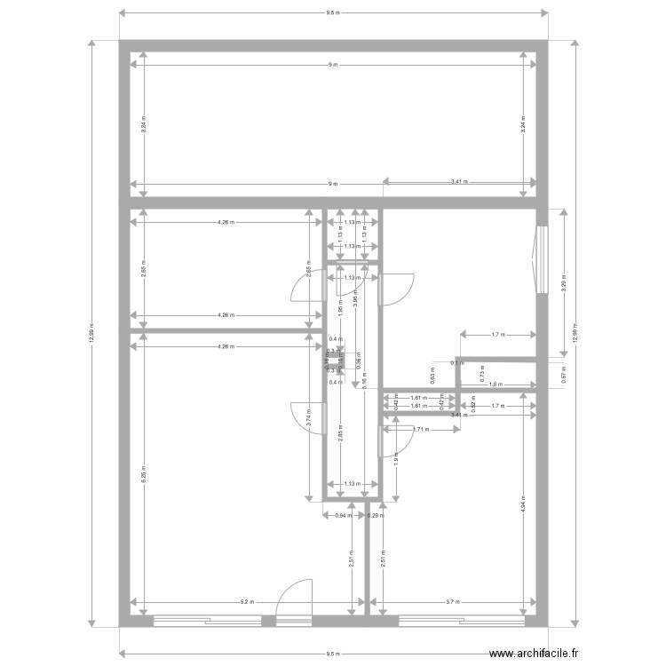 JULLES VALLES. Plan de 0 pièce et 0 m2