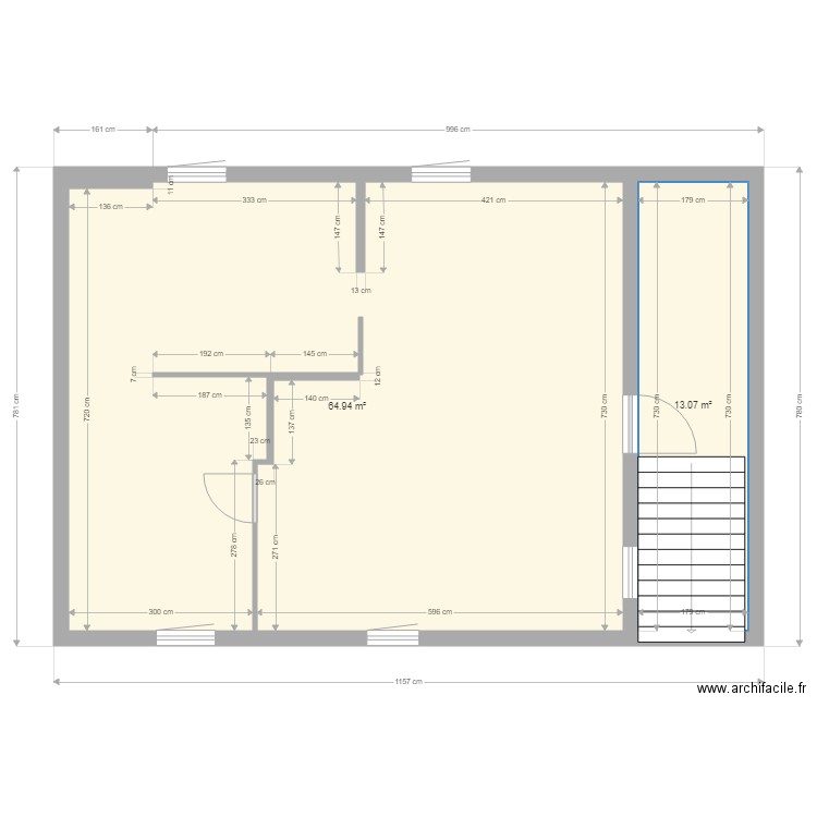 PROJET AMENAGEMENT 30 - Plan dessiné par ALIGUIERES