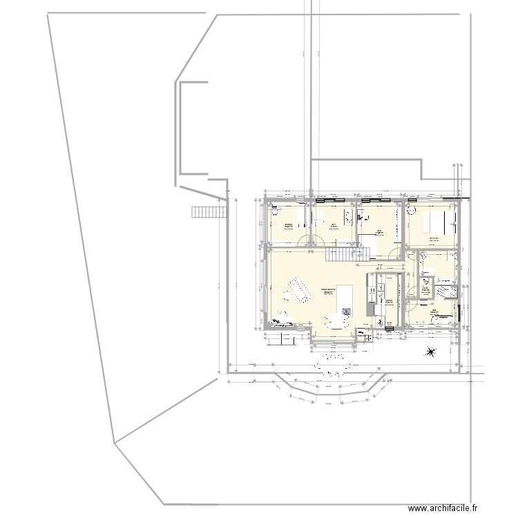 plan maison 2018 2 avec buanderie. Plan de 0 pièce et 0 m2