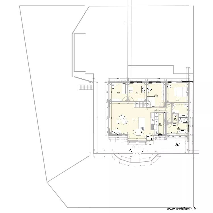 plan maison 2018 2 avec buanderie. Plan de 