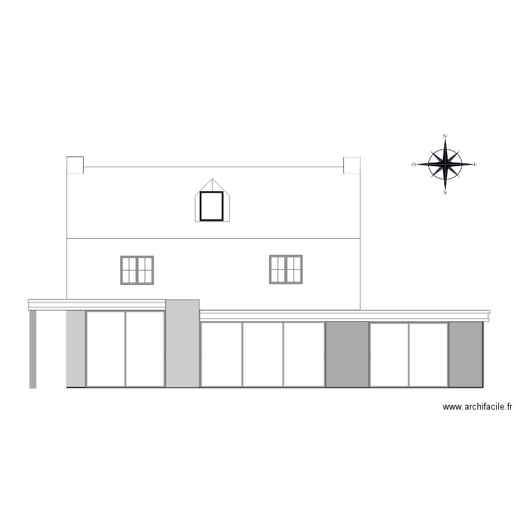 Leblond SUD apres travaux illustrator. Plan de 0 pièce et 0 m2