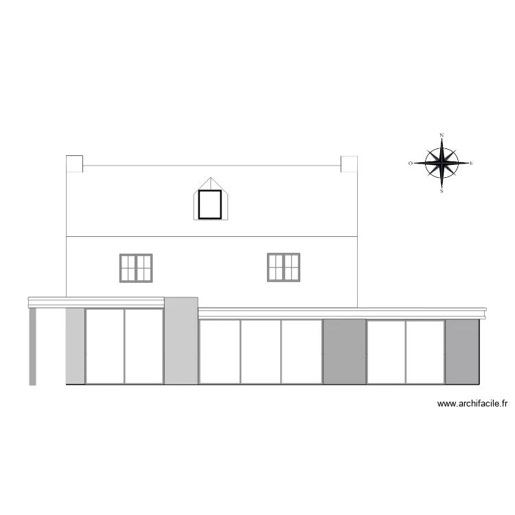 Leblond SUD apres travaux illustrator. Plan de 