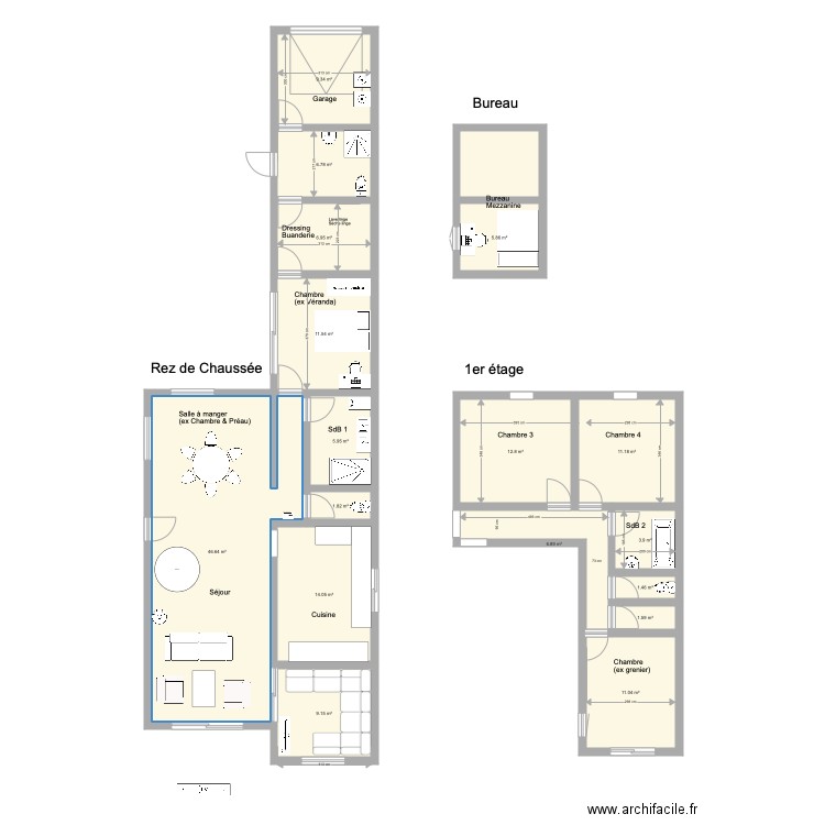 Projet maison 20210209. Plan de 0 pièce et 0 m2