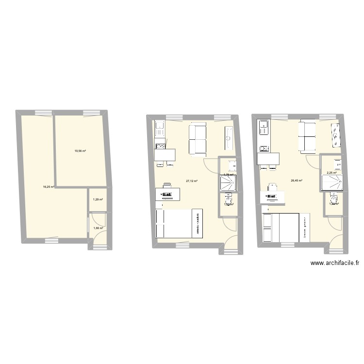 Studio BLV. Plan de 0 pièce et 0 m2