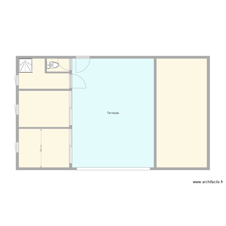 Charlotte Perriand. Plan de 0 pièce et 0 m2