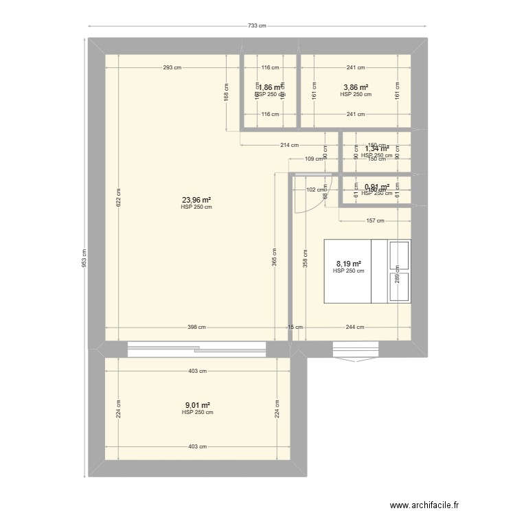 APPART T2. Plan de 0 pièce et 0 m2