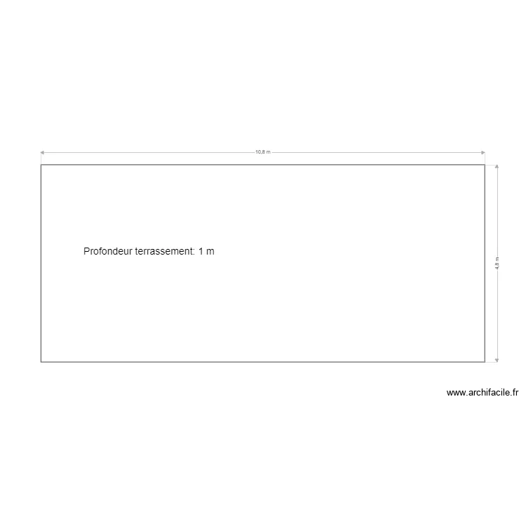 VALLET. Plan de 