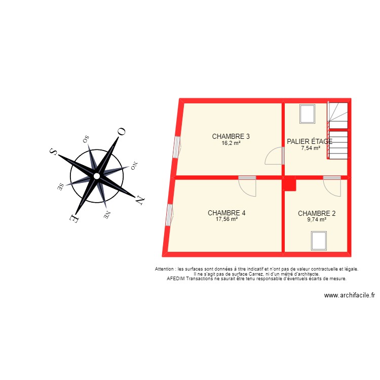 BI 13272. Plan de 39 pièces et 675 m2