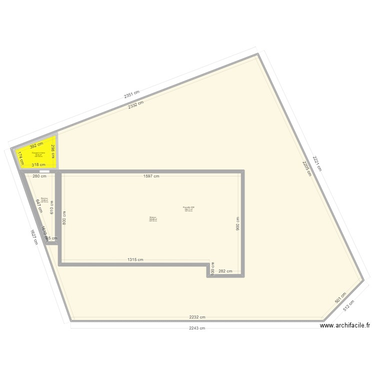 Abri Jardin. Plan de 0 pièce et 0 m2