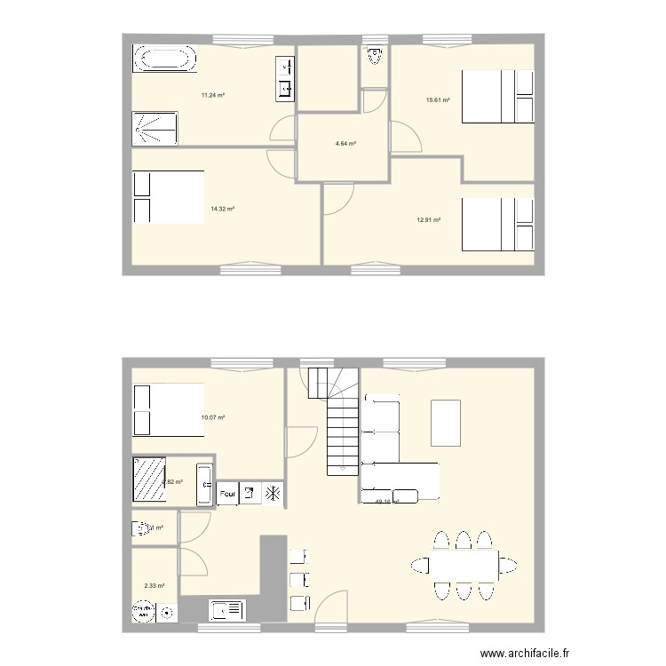 Boussou. Plan de 0 pièce et 0 m2