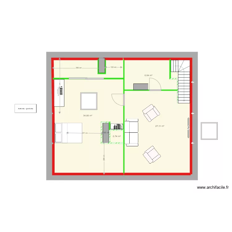 comble tim. Plan de comble tim. Plan de