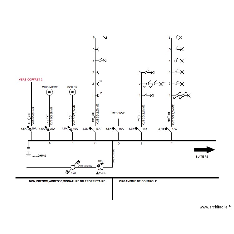 unifilaire Anna. Plan de 0 pièce et 0 m2