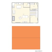 plan maison 25x32