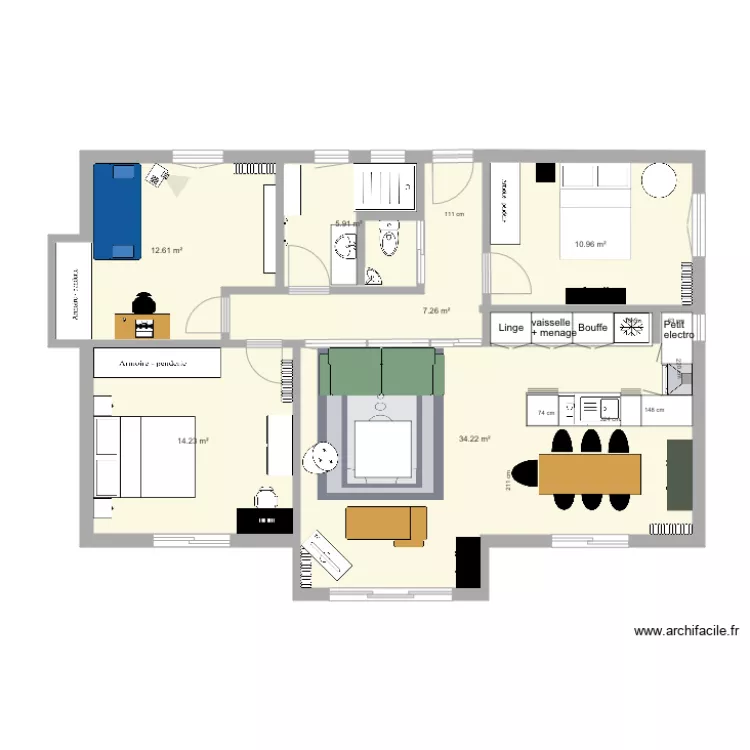 TALENCE OK CHRIS. Plan de 