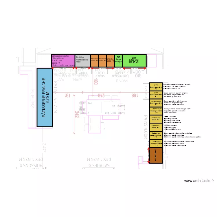 BIVIERS BVP LS. Plan de 