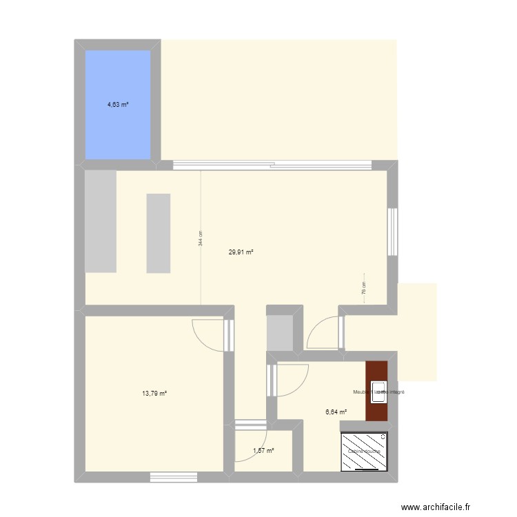 Vale Vale. Plan de 0 pièce et 0 m2