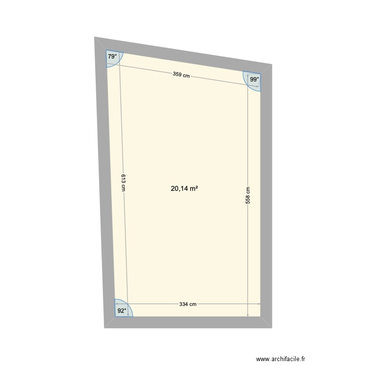 FARAGONI. Plan de 0 pièce et 0 m2