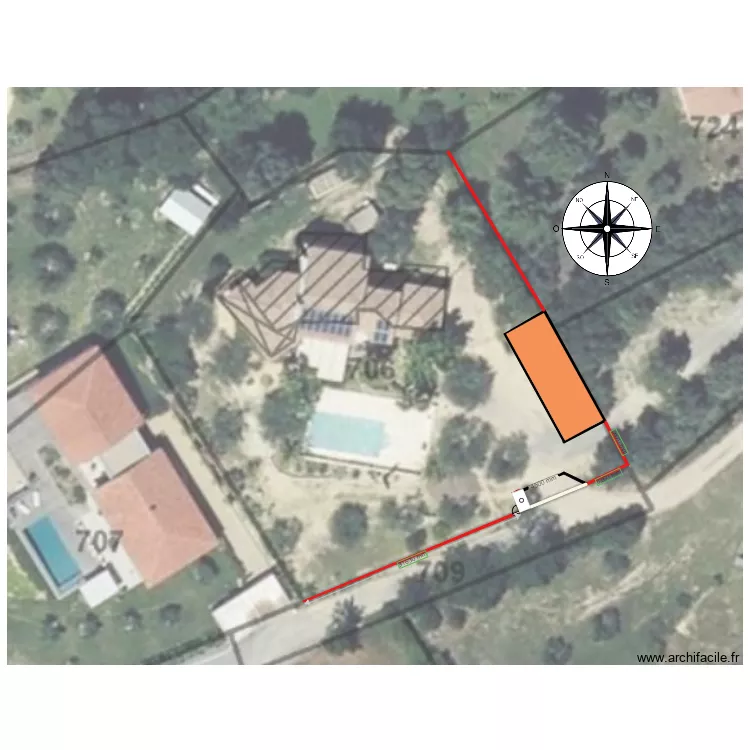 integration graphique arnaud. Plan de 