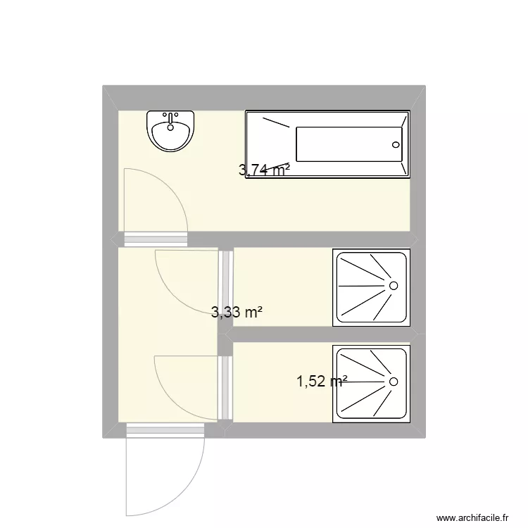SDB TEMPO PROJET 6. Plan de SDB TEMPO PROJET 6. Plan de