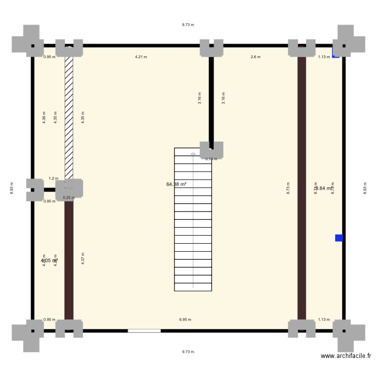 V2 combles. Plan de 0 pièce et 0 m2