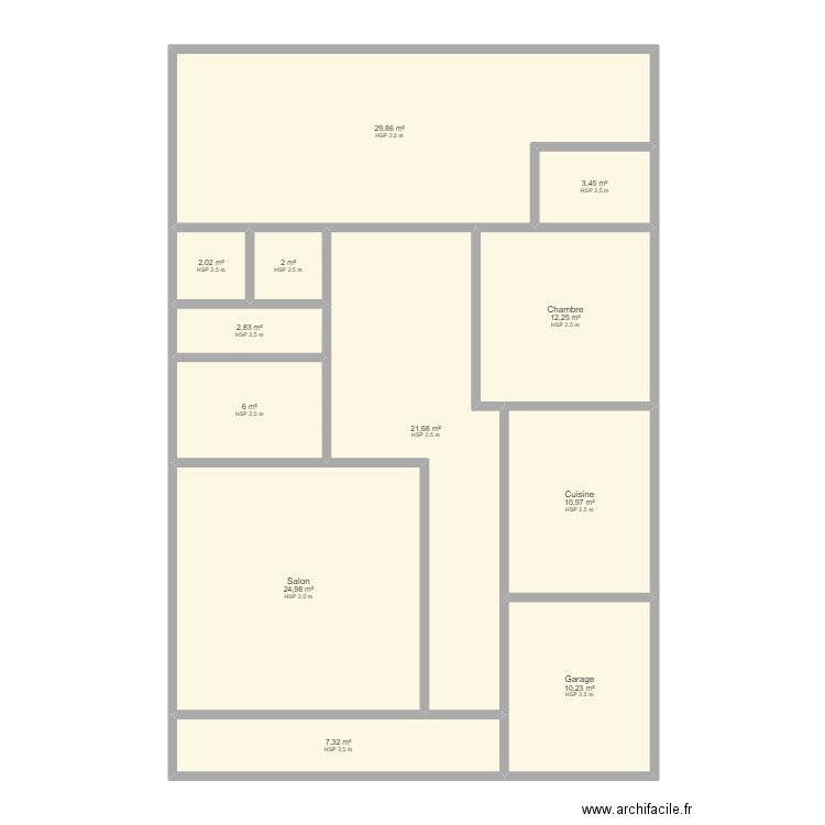 Adama. Plan de 0 pièce et 0 m2