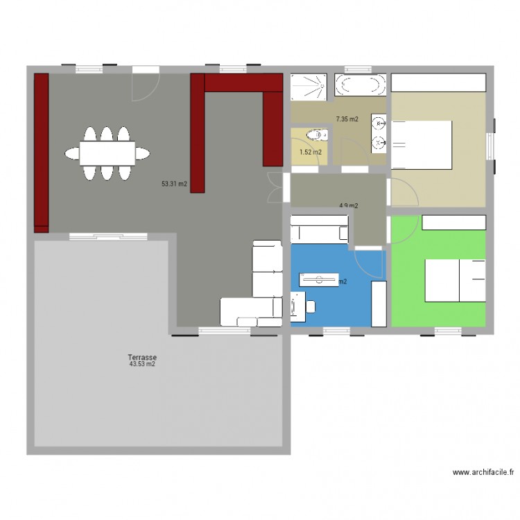 claude973 4. Plan de 0 pièce et 0 m2