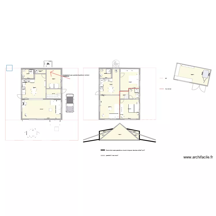 pland d&eacute;finitif 1. Plan de 