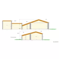 plan en coupe existant 