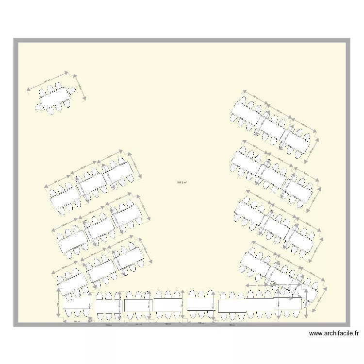 tables de 6 V bis lulu. Plan de tables de 6 V bis lulu. Plan de