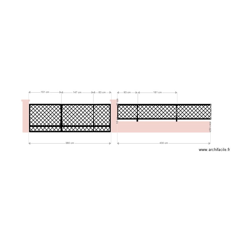 Clôture sambat EDL. Plan de 0 pièce et 0 m2