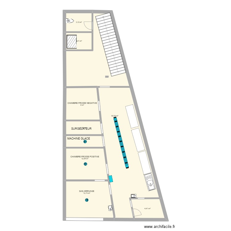 Atelier François. Plan de 0 pièce et 0 m2