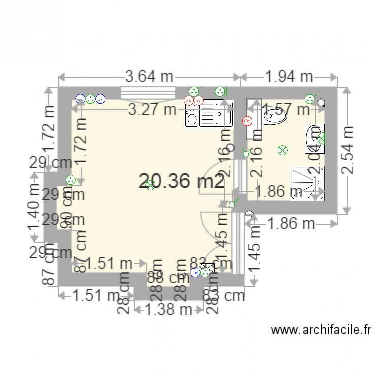 COVELLI. Plan de 0 pièce et 0 m2