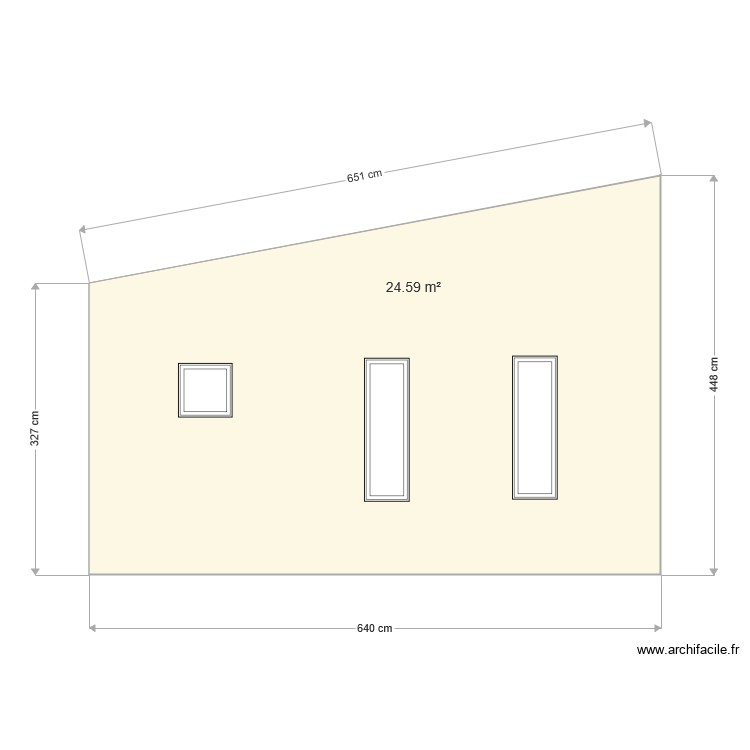 maison facade. Plan de 0 pièce et 0 m2