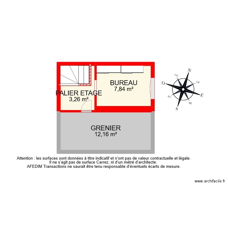 BI 10992 ETAGE 2. Plan de 0 pièce et 0 m2