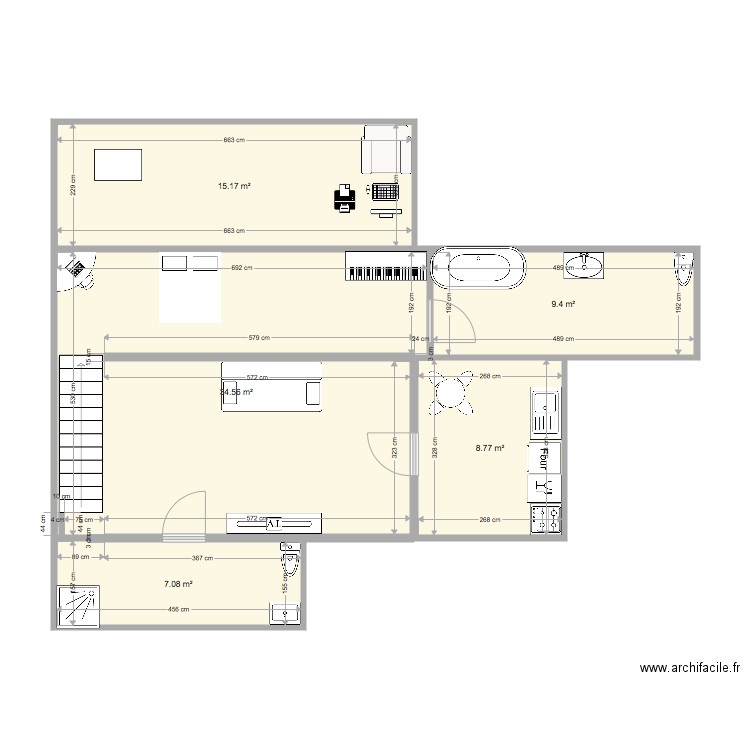 archidouve. Plan de 0 pièce et 0 m2