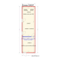 CLOISONNEMENT à créer  entre ZONE E et F rev 100119 coté