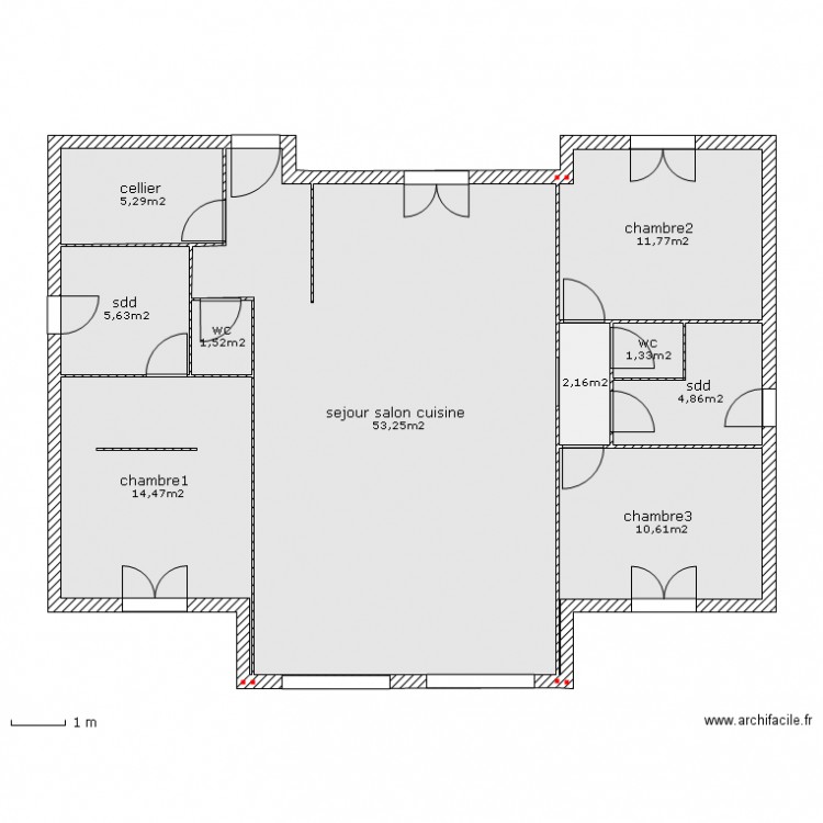 m turpin. Plan de 0 pièce et 0 m2