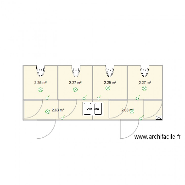 GUEZ CARAIBES 4. Plan de 0 pièce et 0 m2