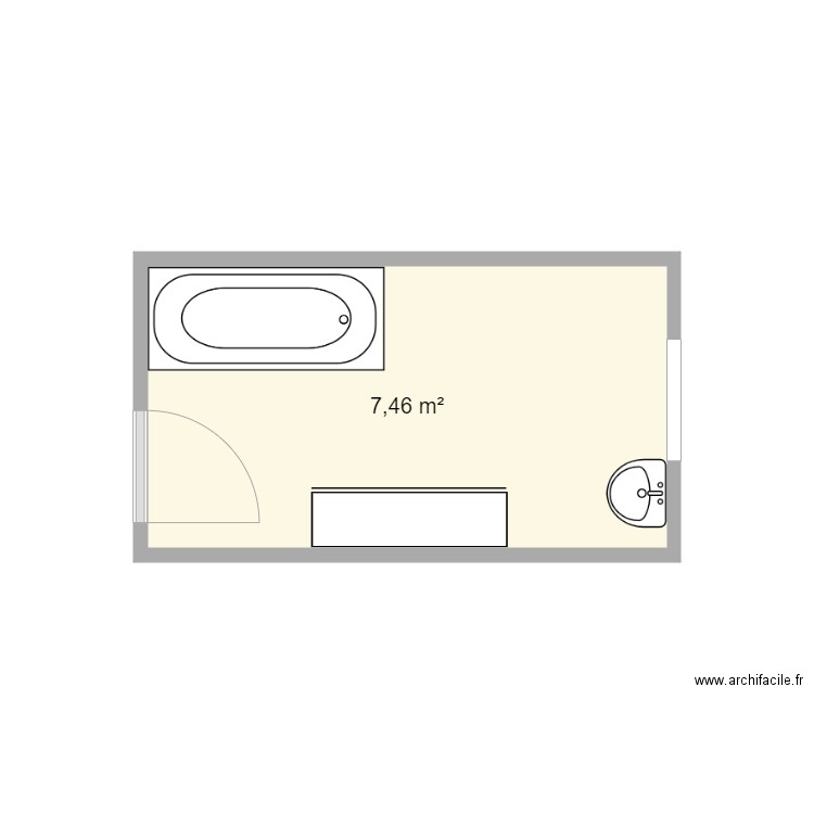 Grandgirard SDB. Plan de 0 pièce et 0 m2