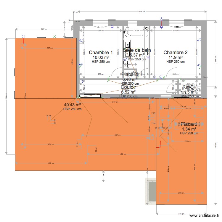 FRONTIGNAN FACADES. Plan de 0 pièce et 0 m2