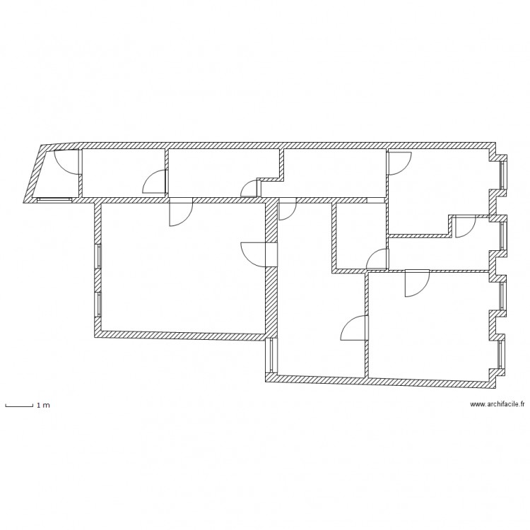 flassch etage1. Plan de 0 pièce et 0 m2