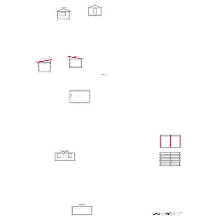 beauregard. Plan de 52 pièces et 177 m2