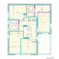 Ayes placo final -  Etage angle