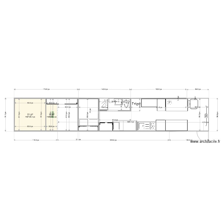 Bus 2. Plan de 0 pièce et 0 m2