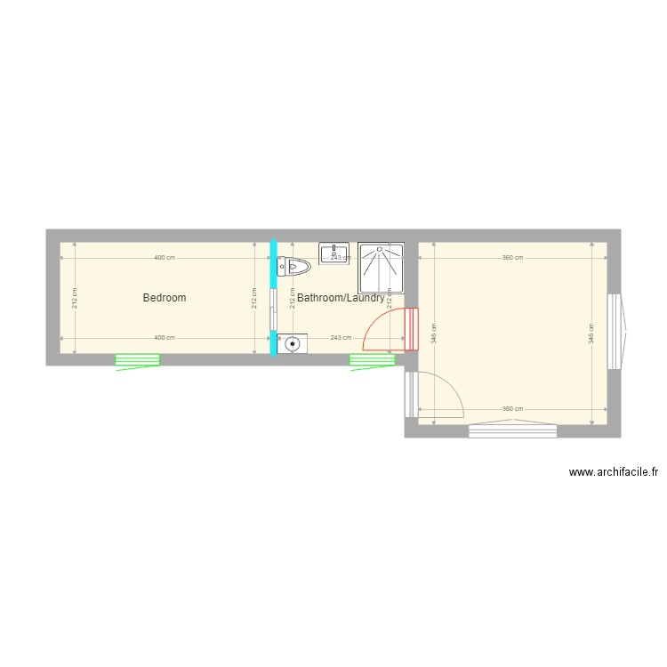 Outhouse Design 3. Plan de 0 pièce et 0 m2