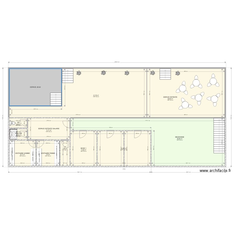 PROJET PARC MEZZANINE. Plan de 0 pièce et 0 m2