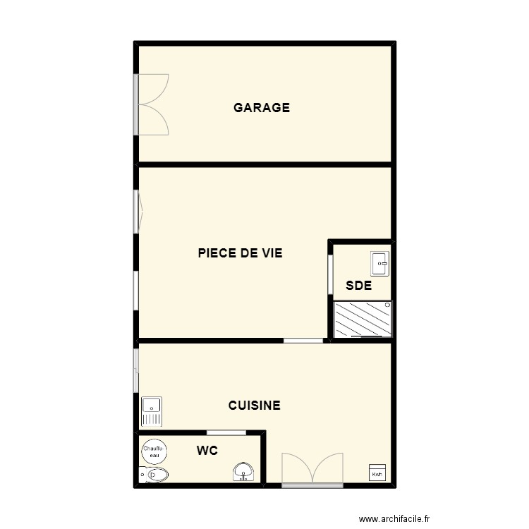 RINEAU. Plan de 0 pièce et 0 m2