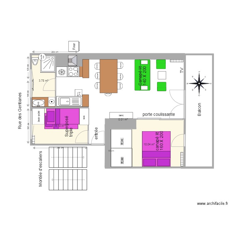 Chamrousse définitif. Plan de 0 pièce et 0 m2